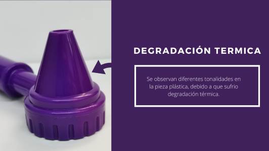 degradación térmica