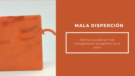 mala dispersión